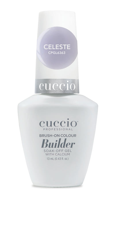 LED/UV Brush-on-Builder Gel Celeste 13ml Cuccio