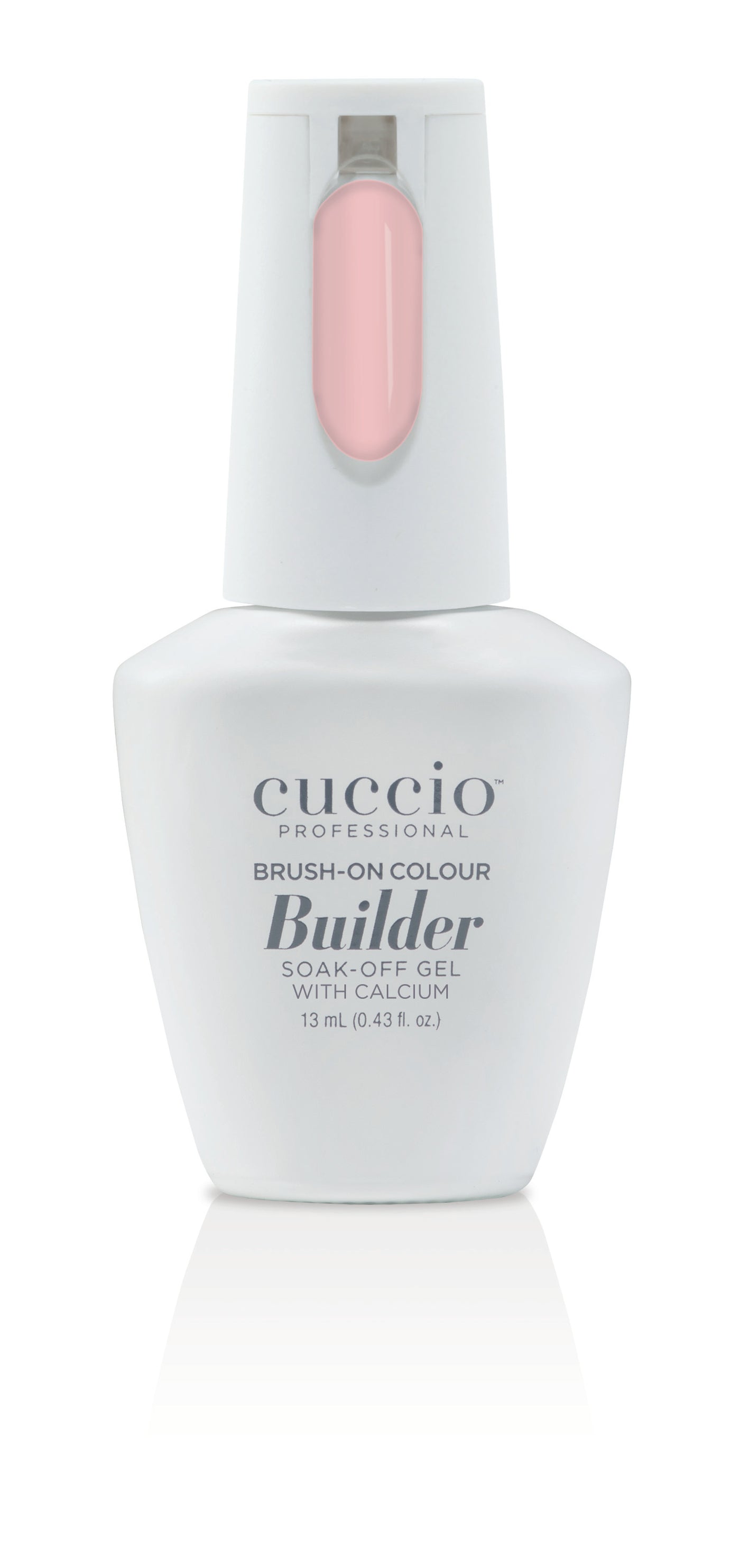 LED/UV Brush-on-Builder Gel Pink Pearl 13ml Cuccio