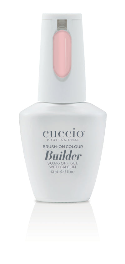 LED/UV Brush-on-Builder Gel Pink Pearl 13ml Cuccio