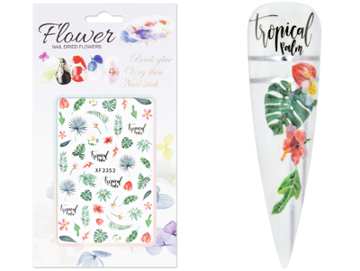 Nailart Sticker Tropical Vibes