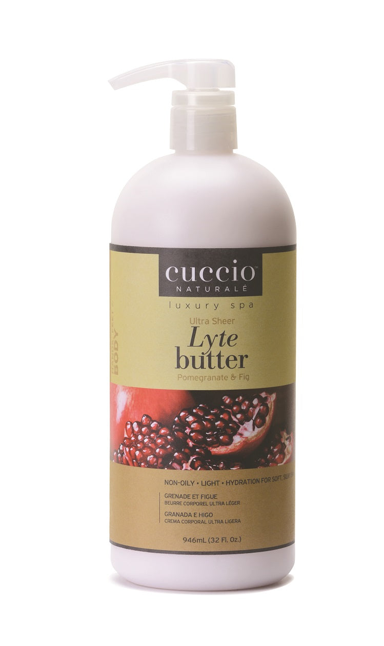 Body Butter Lyte Pomegranate & Acai 946ml Cuccio