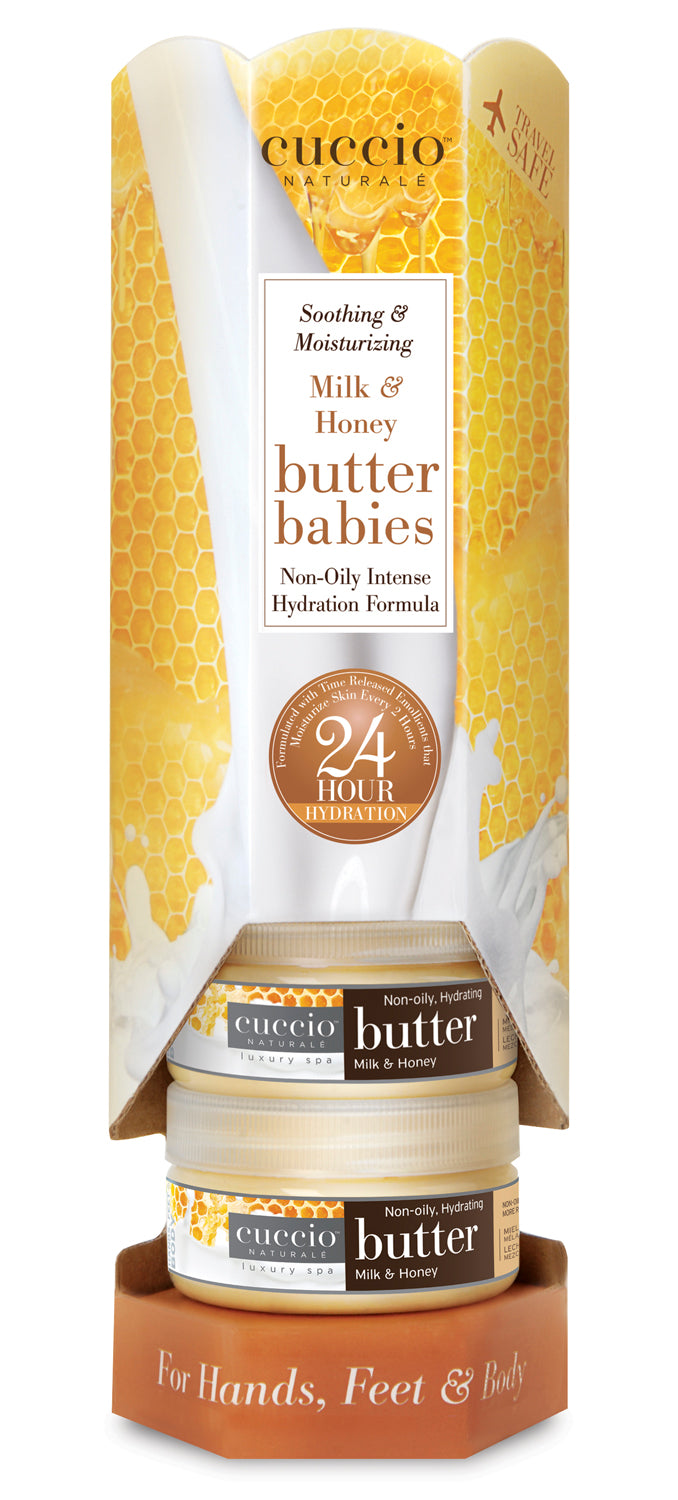 Body Butter Babies Milk & Honey 6x42g Cuccio