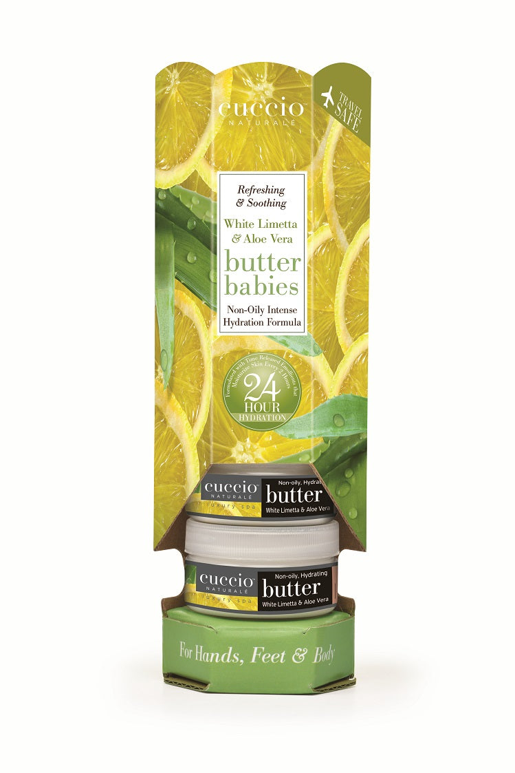 Body Butter Babies Limetta & Aloe 6x42g Cuccio