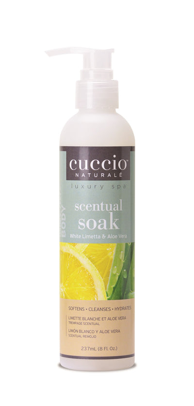 Handbad Soft Soak 3-1 Limetta & Aloe Vera 237ml Cuccio