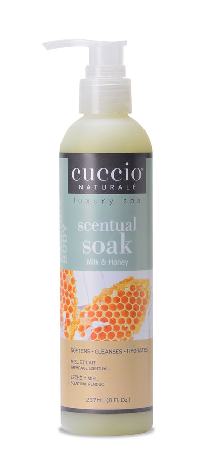 Handbad Soft Soak 3-1 Milk & Honey 237ml Cuccio
