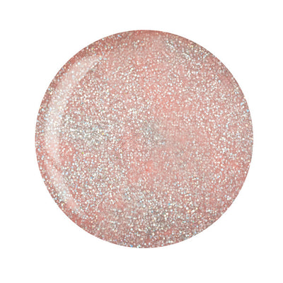 CP Dipping Powder 45g 5550 Light Pink w/Rainbow Glitter