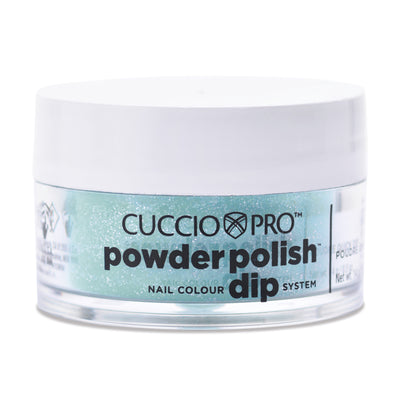 CP Dipping Powder14g - 5596-5 Jade W/ Silver Glitter