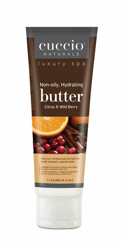 Body Butter Tube 113g Winter Citrus & Wild Berry Cuccio