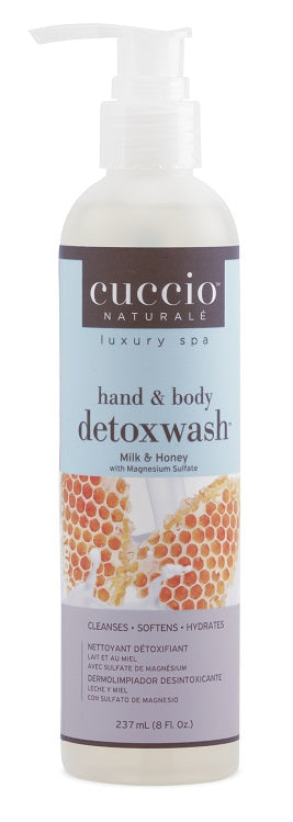 Duschgel Detoxwash Milk & Honey 237ml Cuccio