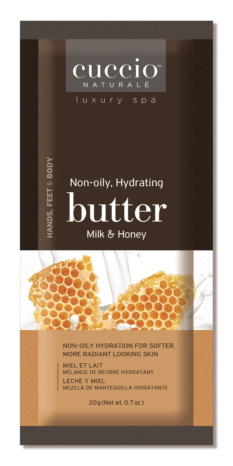 Body Butter Sachet Milk & Honey 20g Cuccio