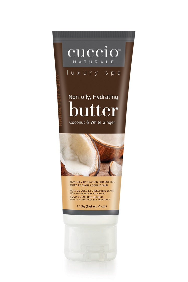 Body Butter Tube Coconut & White Ginger 113g Cuccio