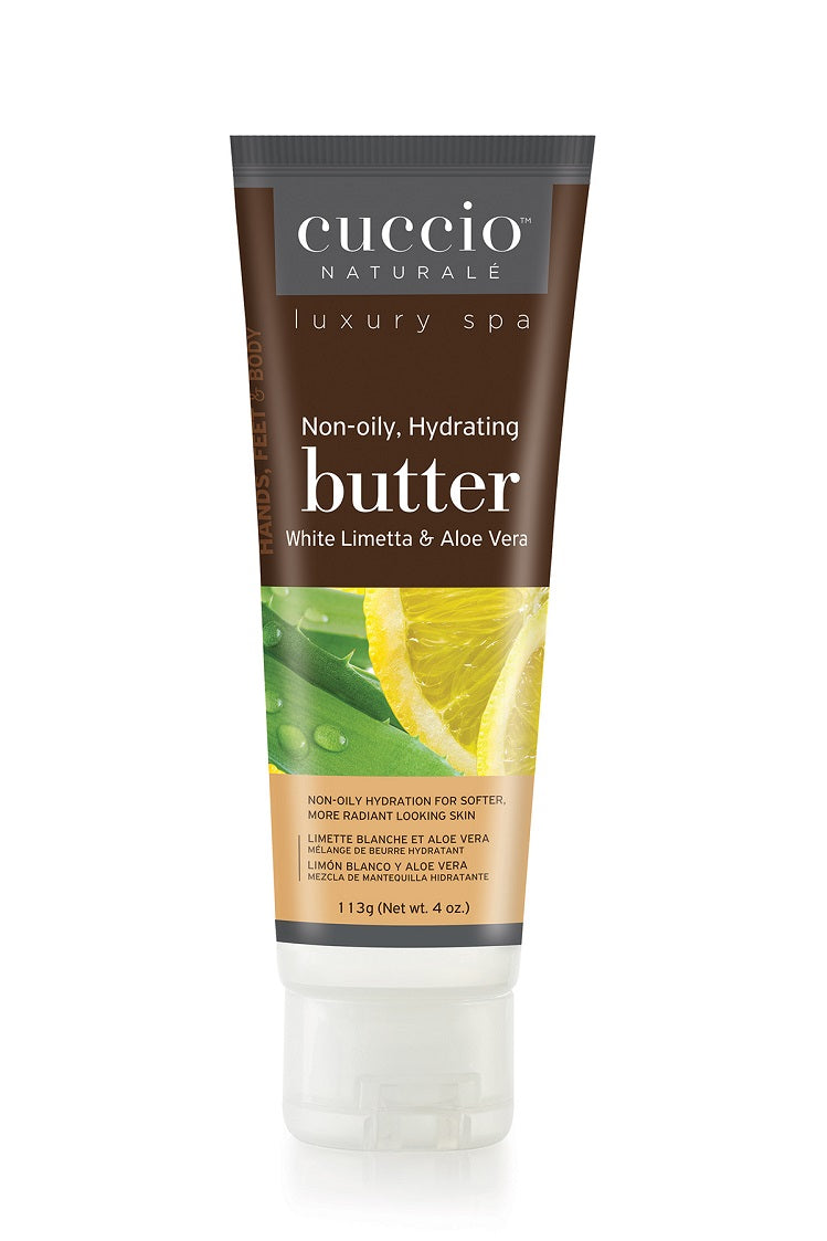 Body Butter Tube White Limetta & Aloe Vera 113g Cuccio