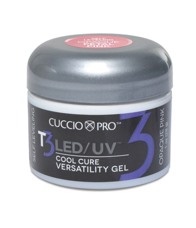 T3-LED Gel Opaque Petal Pink 28g Self Leveling