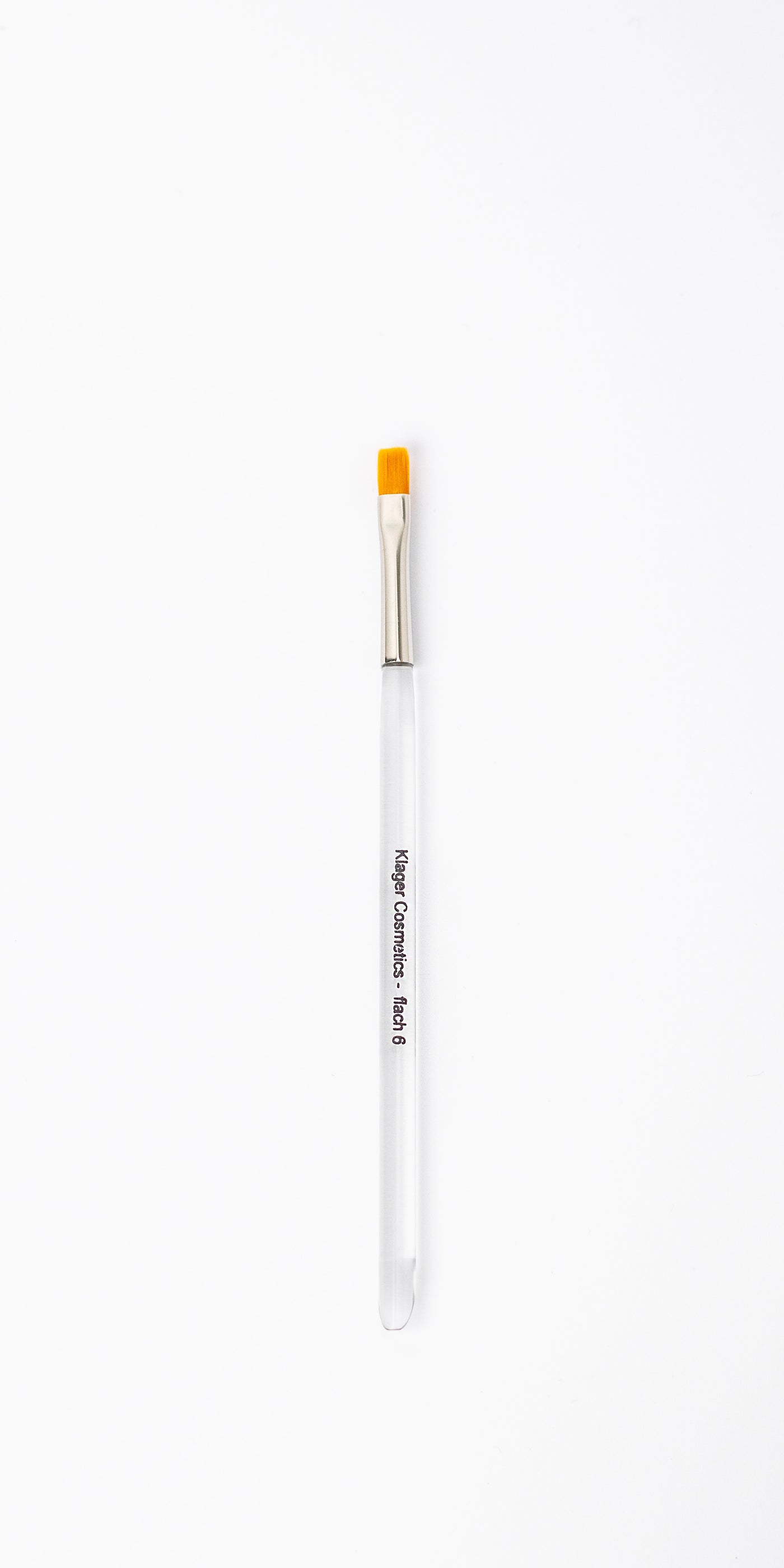 Pinsel Gel gold flach 6 mit Acrylstiel