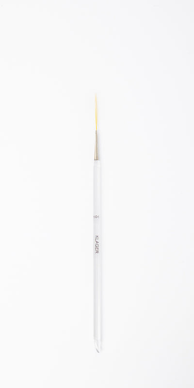 Pinsel Nailart gold extra dünn mit Acrylstiel
