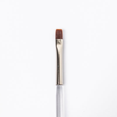 Pinsel Gel mahagoni flach 2 mit Acrylstiel