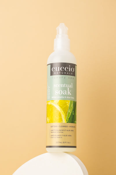 Handbad Soft Soak 3-1 Limetta & Aloe Vera 237ml Cuccio