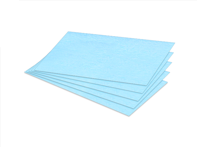 Zelletten blau 640 Stück - Fusselfrei